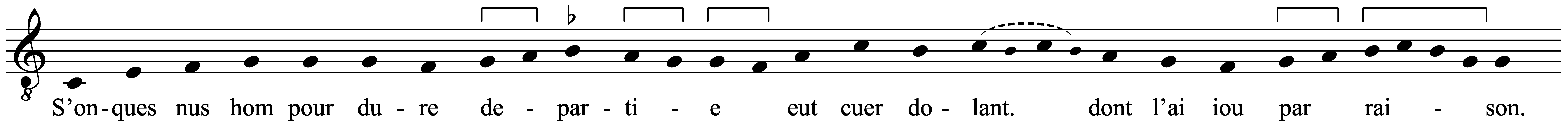 Work musical notation